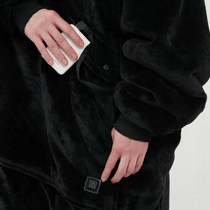 Heated Oversized Hoodie Blanket