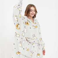 Heated Oversized Hoodie Blanket