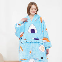 Heated Oversized Hoodie Blanket